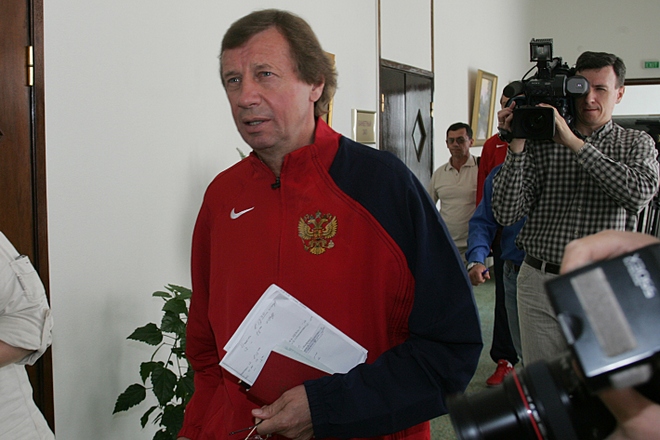 Юрий Семин в сборной России