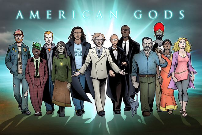 Персонажи из книги Нила Геймана «Американские боги»