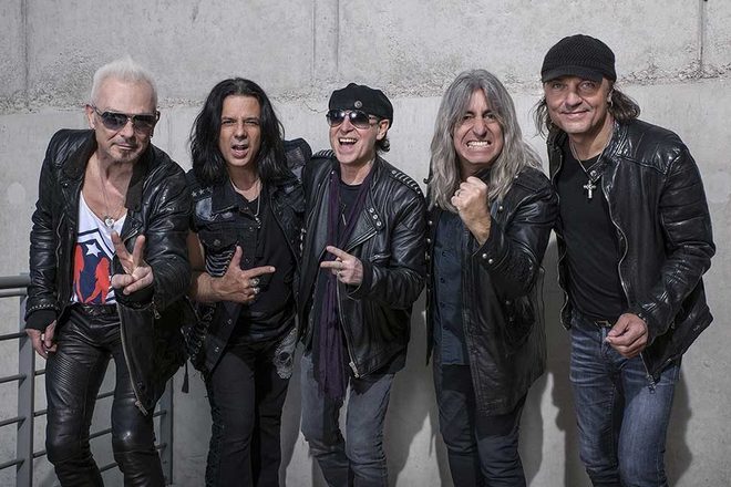 Группа «Scorpions» в 2018 году