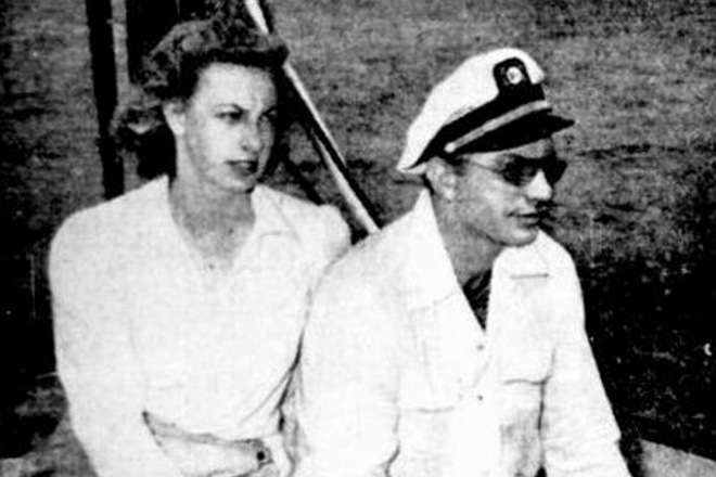Рон Хаббард и его вторая жена Сара Нортруп