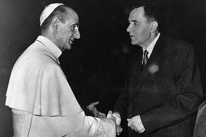 Андрей Громыко и Папа Римский