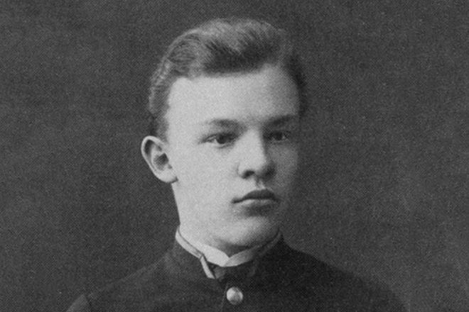 Владимир Ленин в юности