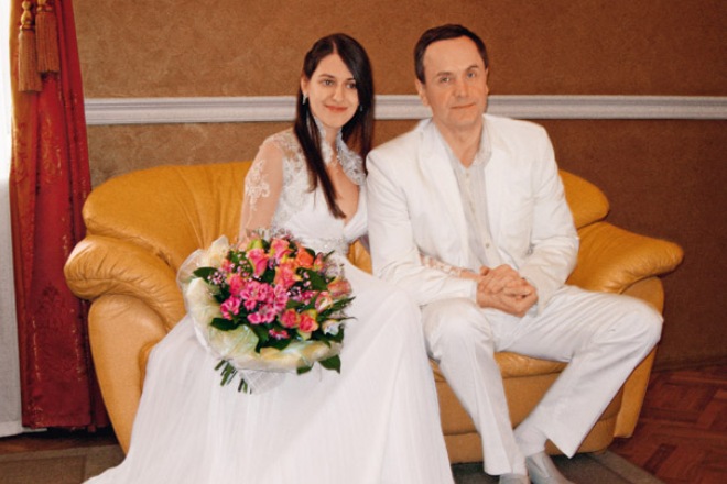 Андрей Соколов с женой Ольгой