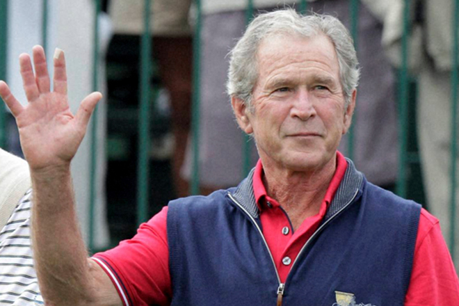 Джордж Буш сейчас