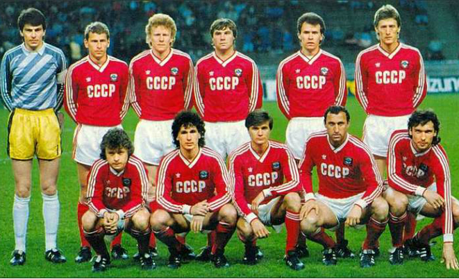 Олег Кузнецов в составе сборной СССР