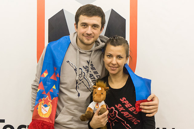 Денис Юсков и его жена Алла