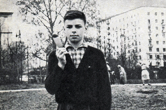 Валерий Харламов в детстве