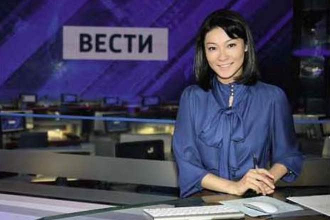 Марина Ким в программе «Вести»