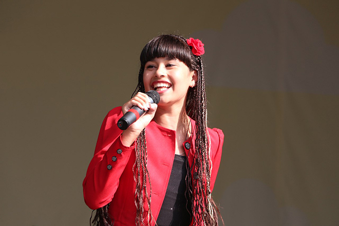 Диана Анкудинова на сцене