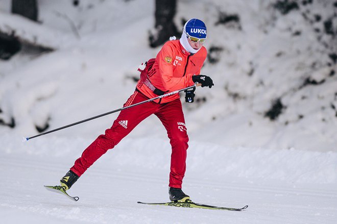 Анна Нечаевская в лыжных гонках
