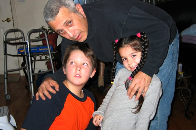 Филипп Бальзано и дети