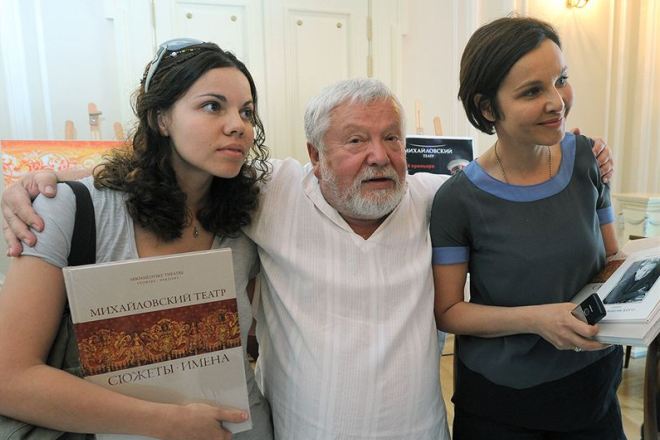 Татьяна Друбич и Сергей Соловьев с дочерью