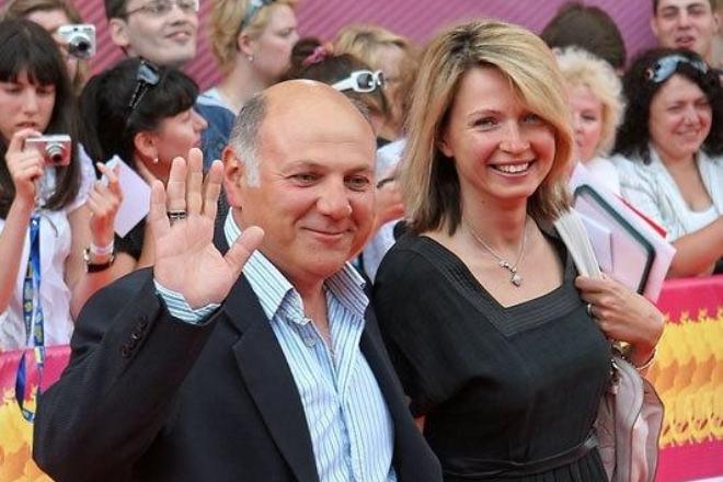 Сергей Газаров с женой