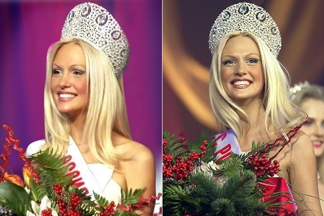 Виктория Лопырева на конкурсе красоты «Мисс Россия-2003»