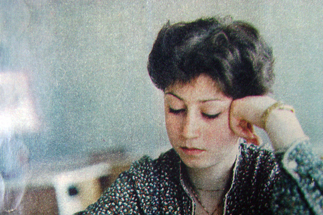 Елена Водорезова в молодости