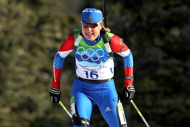 Анна Богалий на Олимпиаде в Ванкувере
