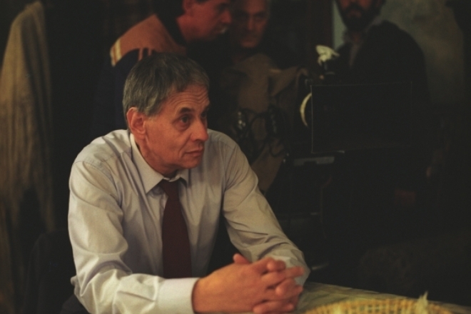 Владимир Наумов на съемочной площадке фильма «Выбор»
