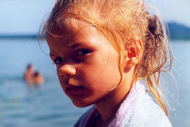 Юлия Ефимова в детстве