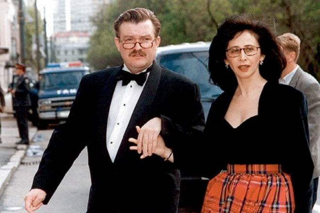 Евгений Киселев с женой