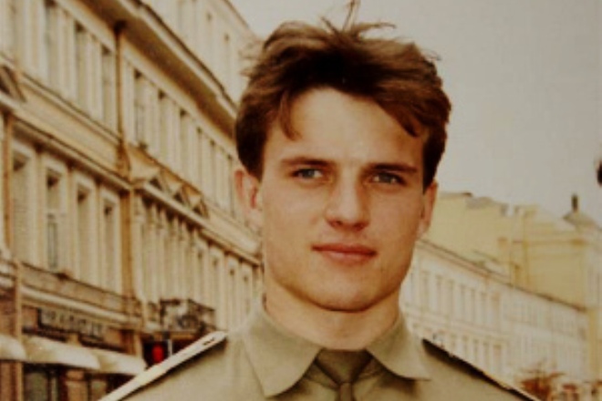 Андрей Биланов в молодости