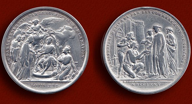 Монеты времен Людовика XVI