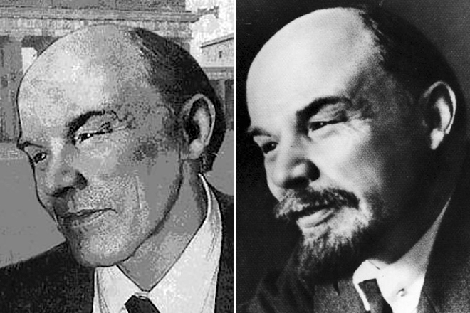Александр Стеффен и Владимир Ленин