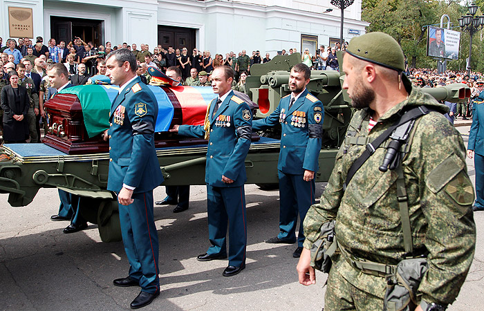 Похороны Александра Захарченко