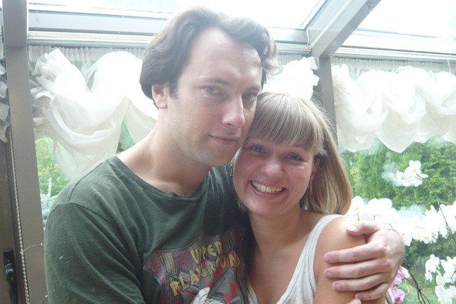 Андрей Финягин с женой