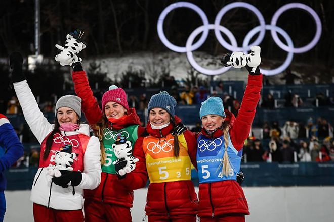 Анна Нечаевская на Олимпиаде-2018