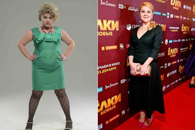 Валентина Мазунина до и после похудения