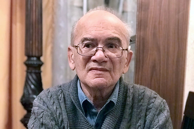 Александр Кушнер в 2018 году