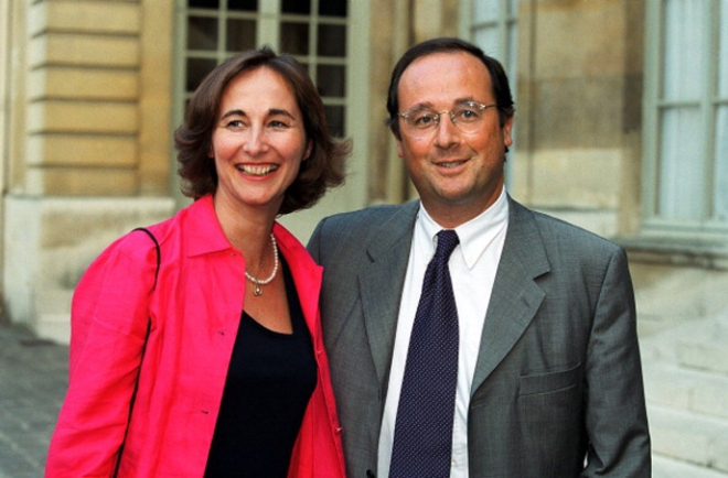 Сеголен Руаяль и Франсуа Олланд