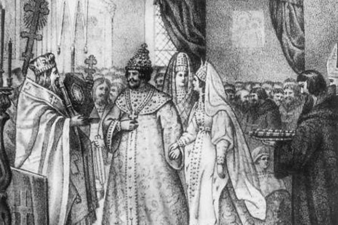Венчание Ивана III с Софьей Палеолог