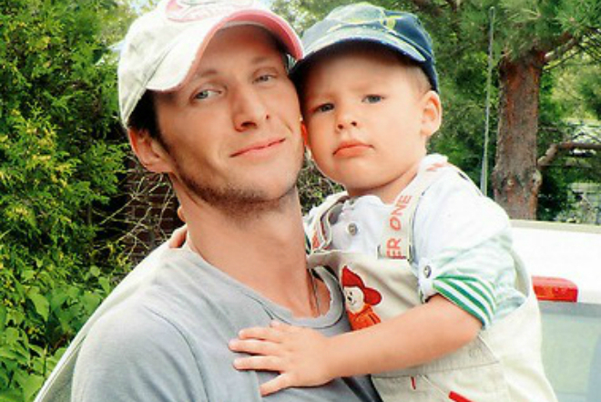 Иван Шибанов с сыном Макаром