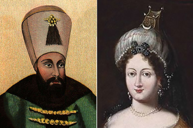 Султан Ахмед I и Махпейкер Кесем Султан