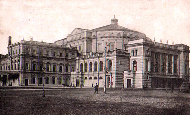Мариинский театр был построен по инициативе императрицы