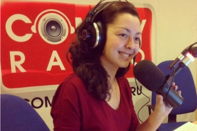 Радиоведущая Марина Кравец