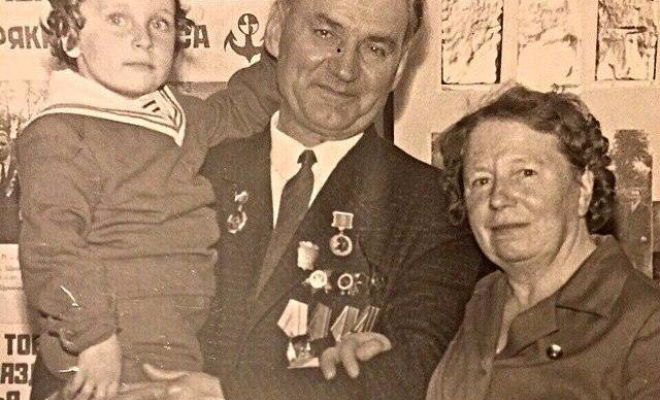 Дмитрий Нагиев с дедушкой и бабушкой