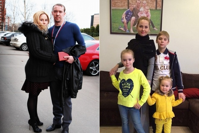 Сергей Мозякин и его семья