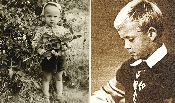 Андрей Соколов в детстве