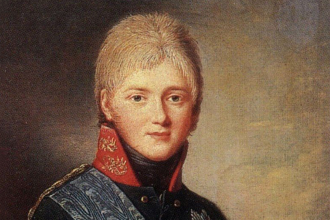 Александр I в молодости