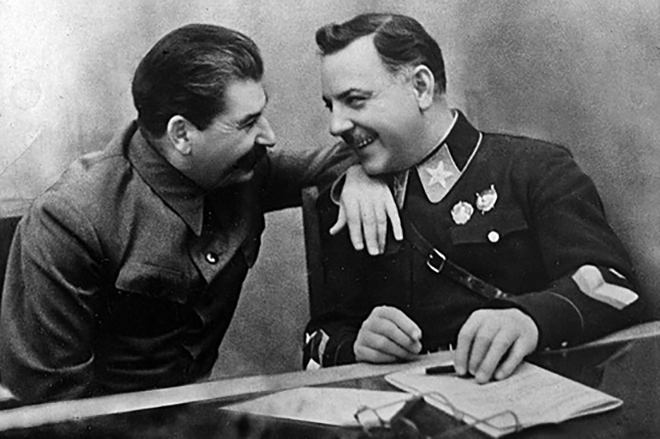 Ворошилов и Сталин