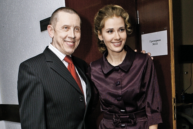 Валерий Золотухин и Ирина Линдт