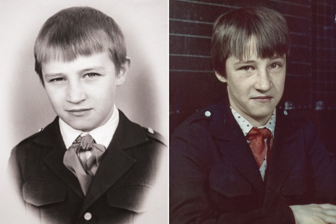 Андрей Кайков в детстве