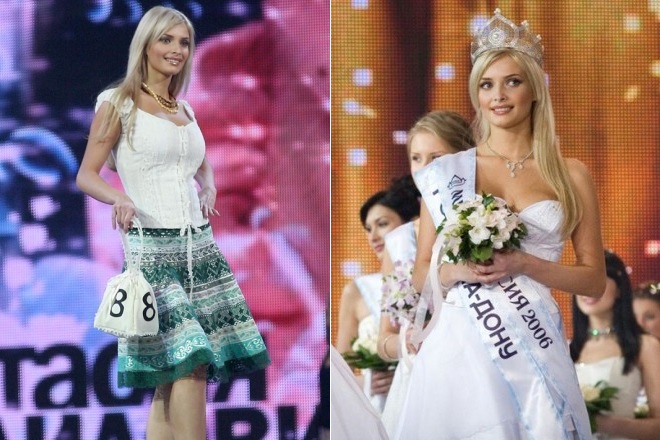 Татьяна Котова на конкурсе красоты «Мисс Россия»