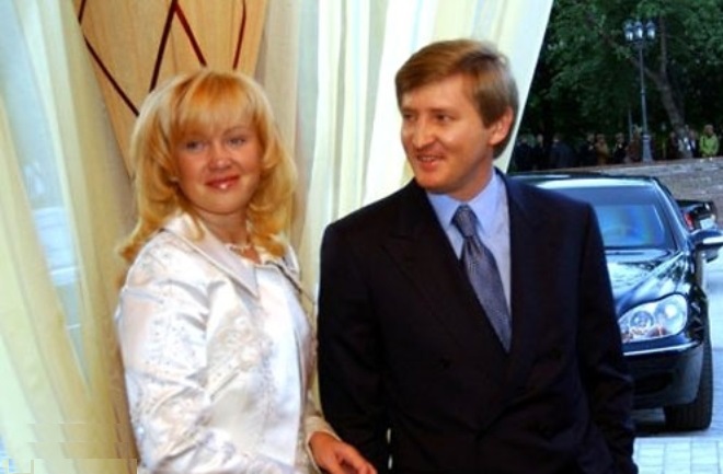 Ринат Ахметов с женой