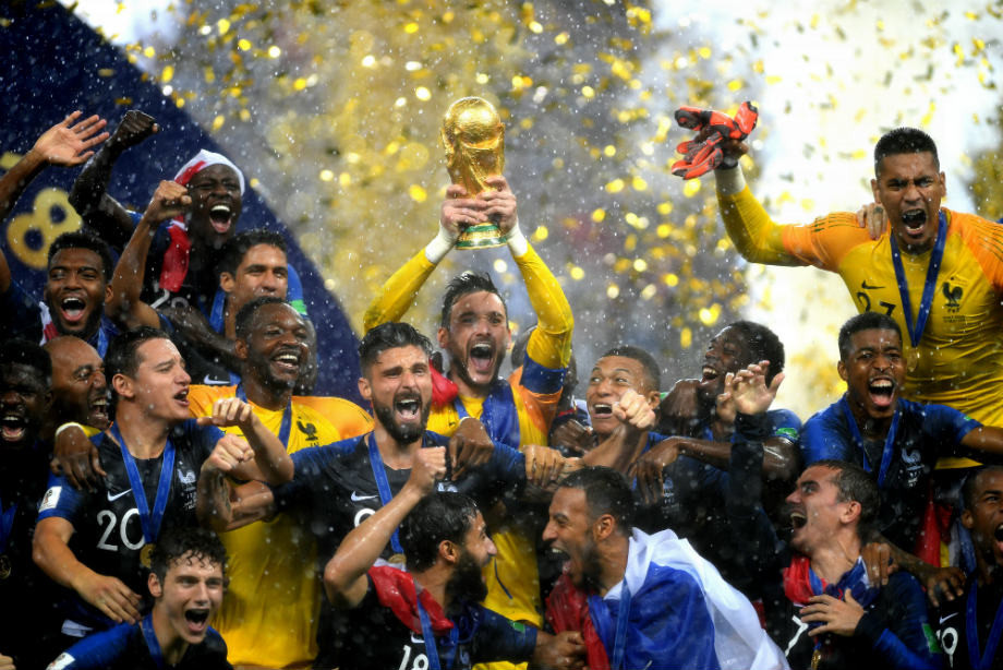 Франция - чемпион мира по футболу 2018 года