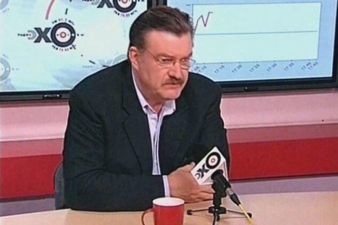 Евгений Киселев на радиостанции «Эхо Москвы»