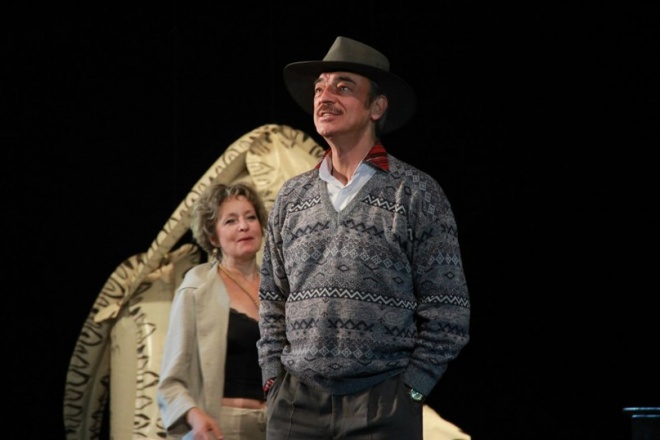 Михаил Боярский на сцене театра