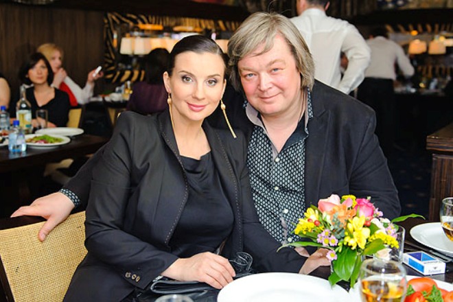 Екатерина Стриженова с мужем